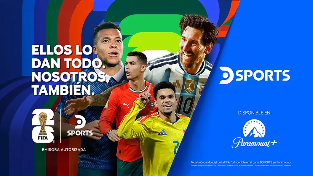 Copa Mundial FIFA 2026 vía DSports en Paramount+