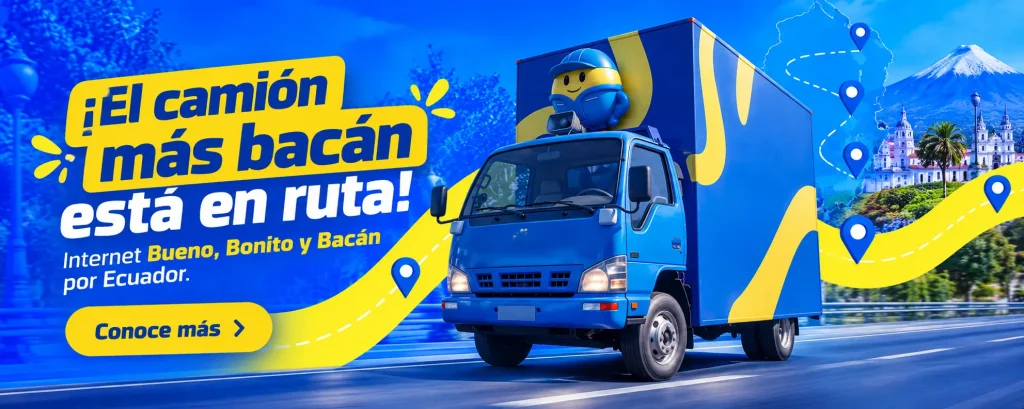 camion 01 Internet del Ecuador